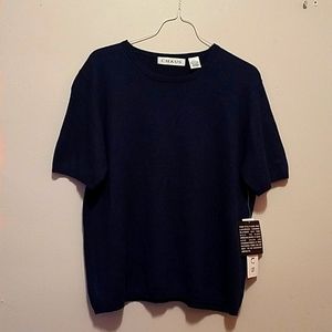 NWT Chaus L Silk/Cashmere Sweater
